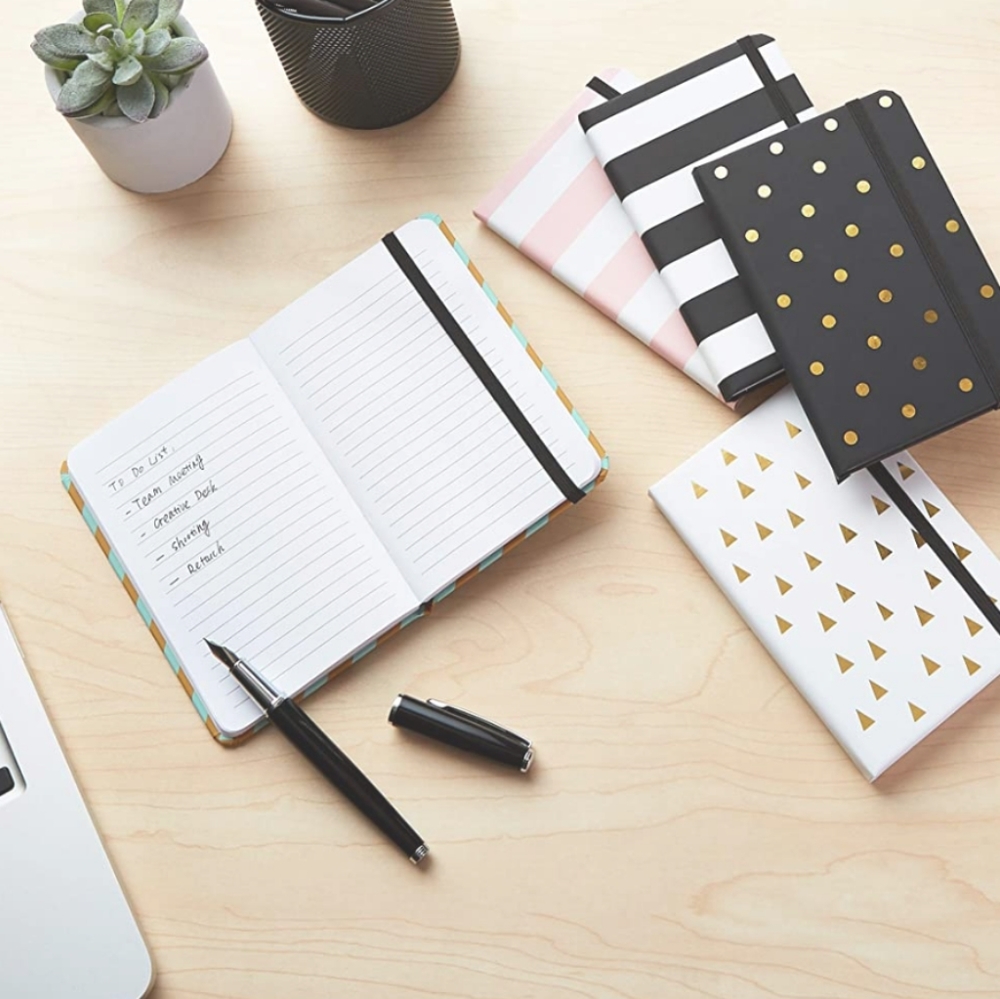 Leather Hardcover Pocket Journal